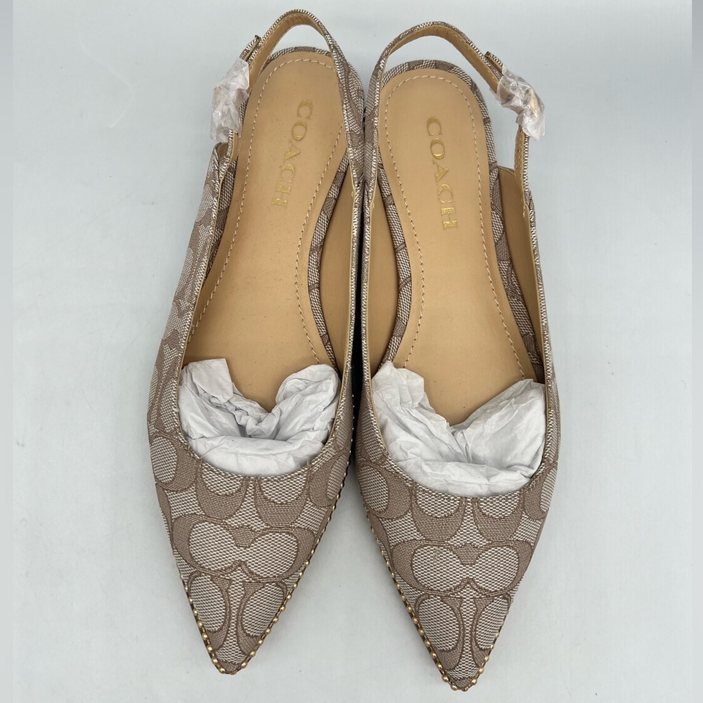 Coach Vae Skimmer pointed toe flat - Picture 6 of 10